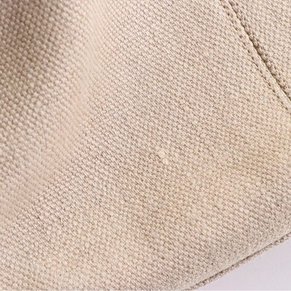 Vintage Yves Saint Laurent canvas hobo purse - Picture 7 of 13